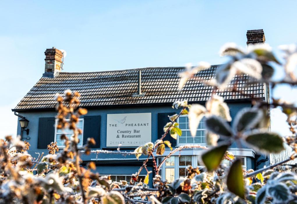 The Pheasant Public House & Hotel Gestingthorpe Buitenkant foto